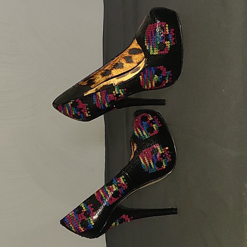 Sexy Skull Heels Iron Fist pumps